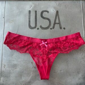 NEW Betsey Johnson lace thong panty!